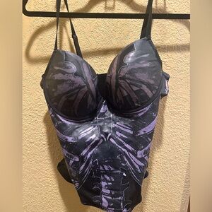 Hot Topic Skeleton Corset